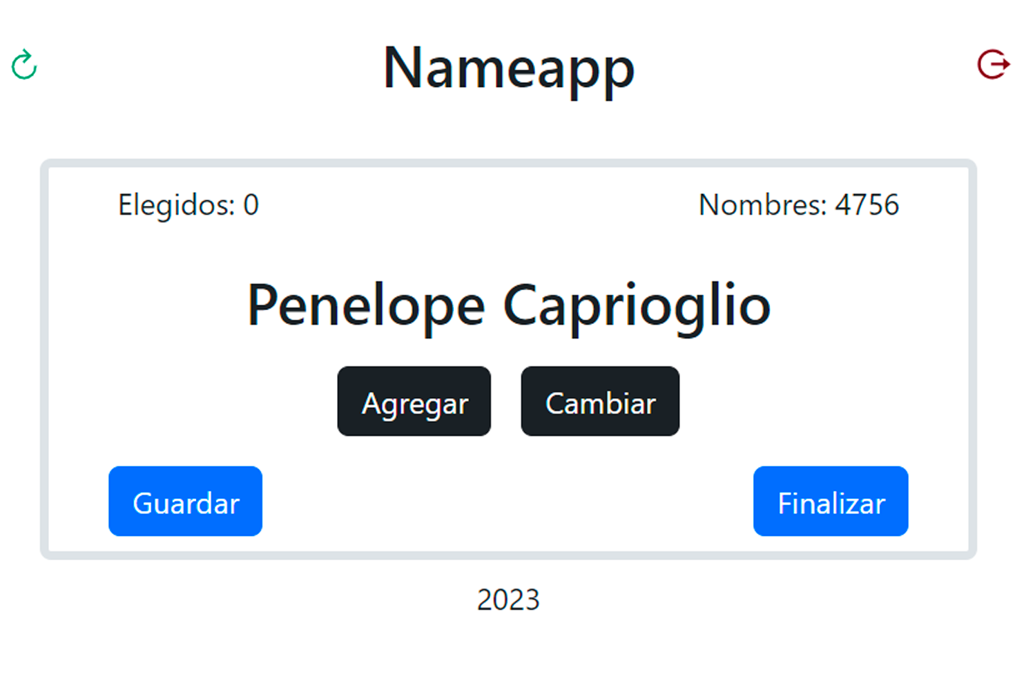 Imagen la app